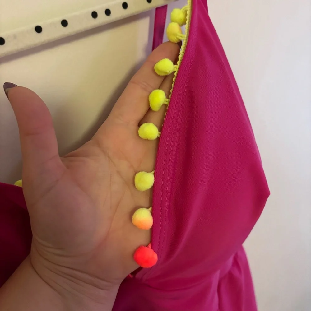 🏖️ PLUS Pom-Pom Tankini 🏖️ - Picture 6 of 8
